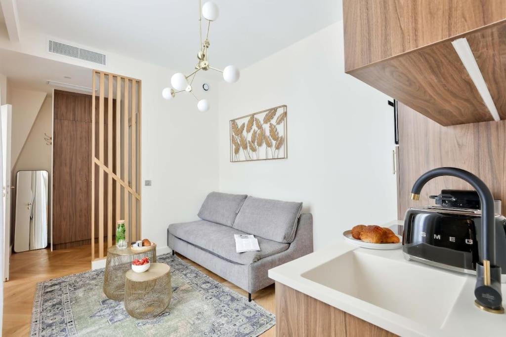 Apartament Luxurious & Peaceful - Near Le Marais - With Ac Paryż Zewnętrze zdjęcie